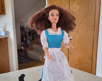1966 Barbie "Belle" Doll 12" Beauty and the Beast Mattel Disney Barbie Collection