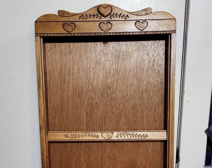 Wooden Calendar Holder Vertical Wall Hanger Frame Shadow Box Etsy