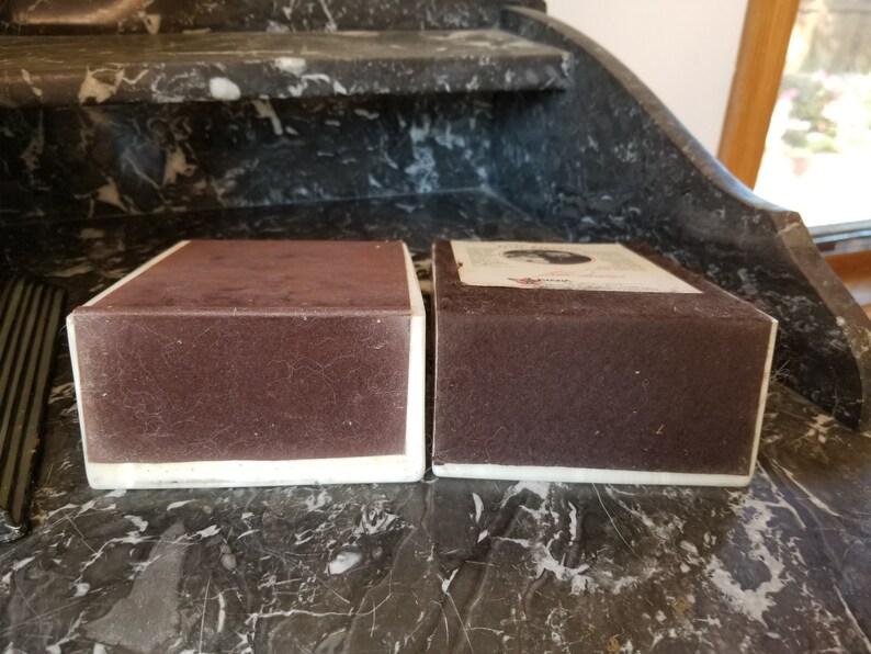 1981 Kiana Alaska Mint Marble Bookends Soaring Bald Eagle Etsy