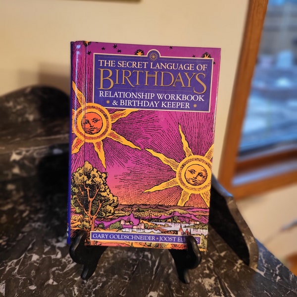 The Secret Language of Birthdays Relationship Workbook & Birthday Keeper 1998 Penguin Studio NEW Condition Gary Goldschneider Joost Elffers