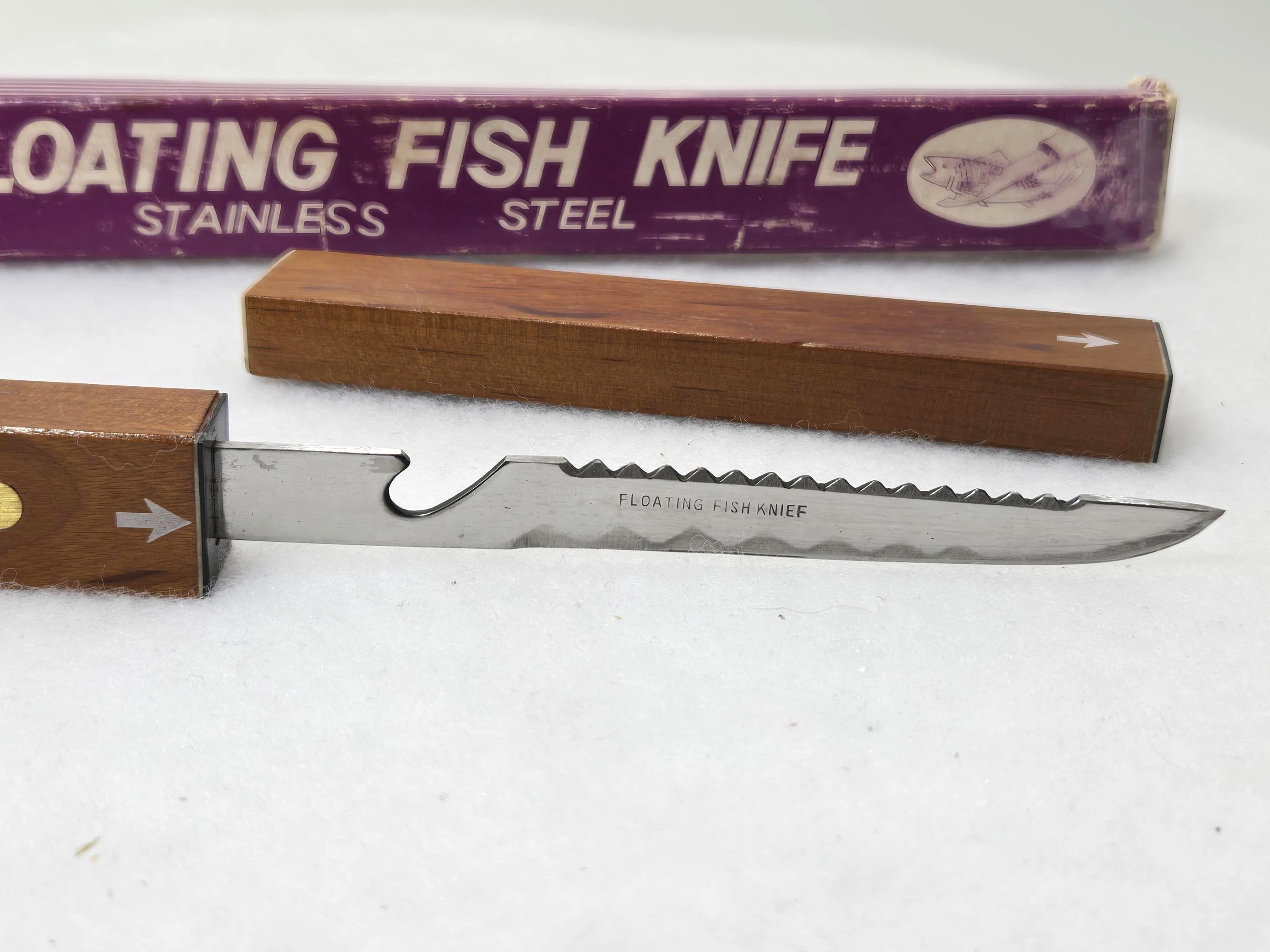 Floating Fish Knife Japan by Warco 1960's - Etsy
