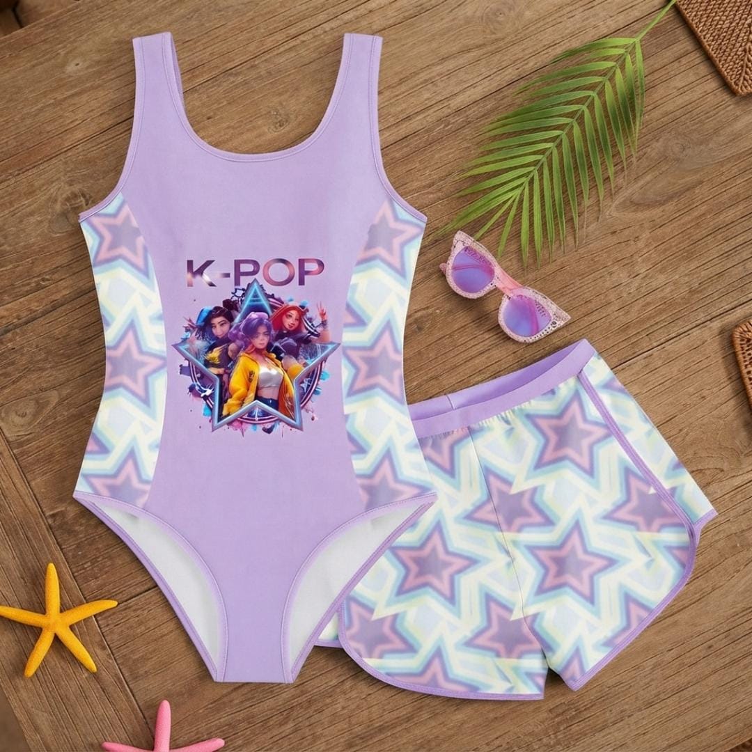 K Pop Swimsuit - Etsy