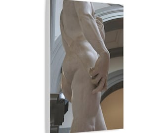 Michelangelo David Statue Matte Canvas 3 of 5 in series