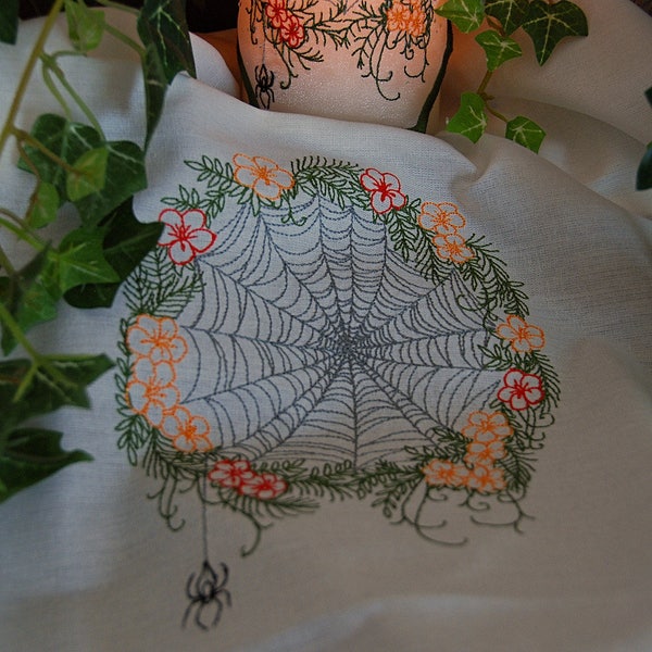 Web Of Life Embroidered Altar Cloth