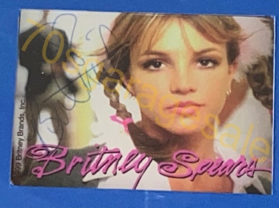 Britney Spears Autographed Framed Item (JSA) - Etsy