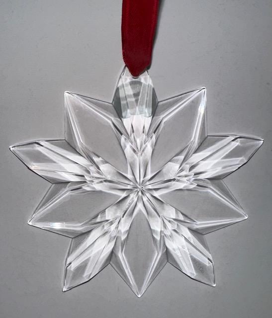 Tiffany & Co. クリスタル星型オーナメント Tiffany and Company Crystal Star Snowflake 10 Point Ornament - Etsy