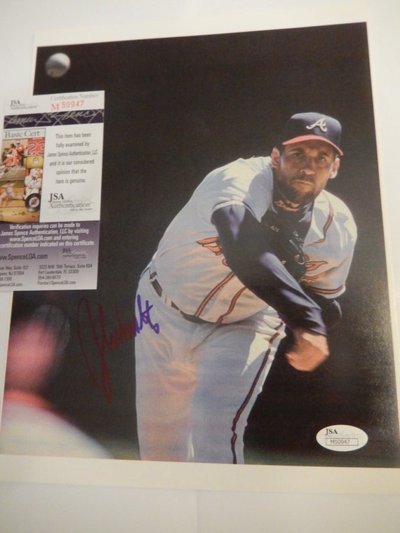 John Smoltz MLB Hall of Fame Pitcher Autographed Item (JSA