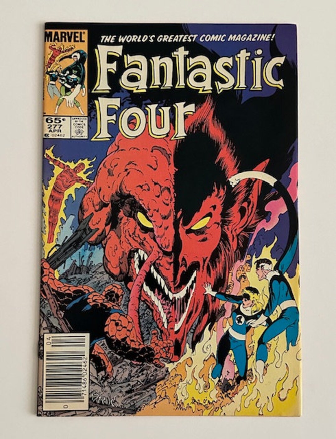 ファンタスティック コミック marvel Fantastic Four # 277 Comic 1985 Marvel Comics - Etsy