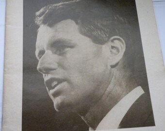 RFK (Robert F. Kennedy) Associated Press Release 1968
