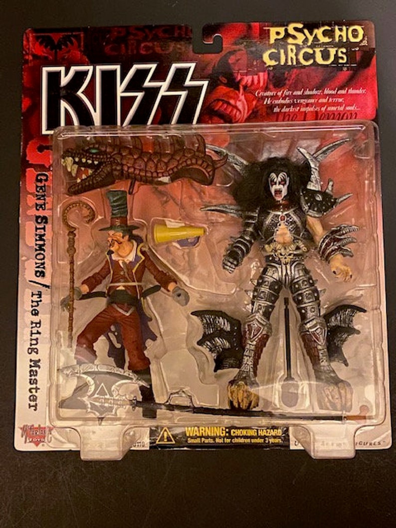 KISS Psycho Circus Mc Farlane Toys série complète