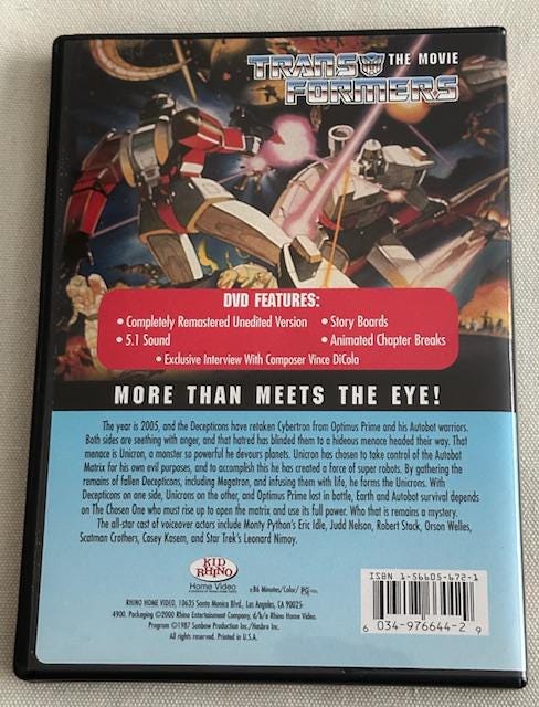 The Transformers the Movie 2000 - Etsy