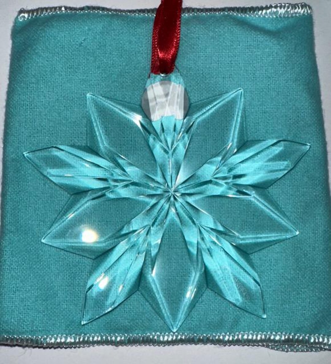 Tiffany and Company Crystal Star Snowflake 10 Point Ornament - Etsy
