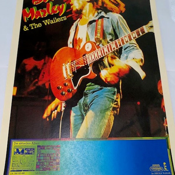 Bob Marley Tour Lobby Card