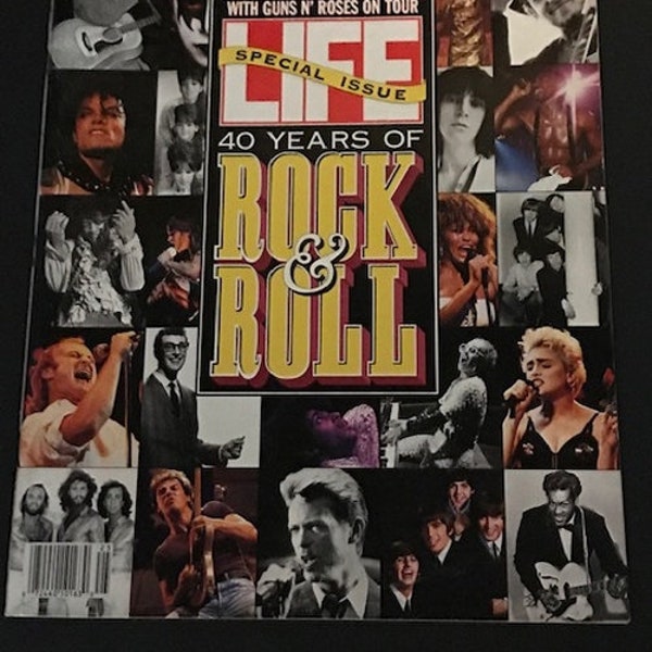 LIFE Magazine 40 Years Of Rock & Roll December 1992