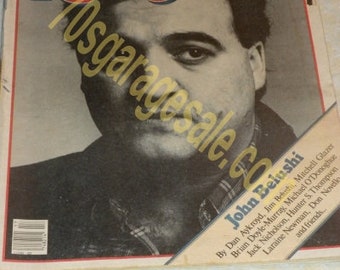 Rolling Stone Magazine The Death of John Belushi April 1982