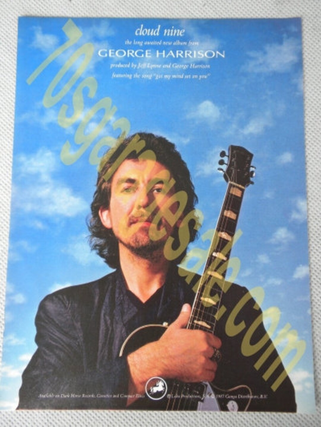 Harrison cloud Nine Album Advertisement Etsy