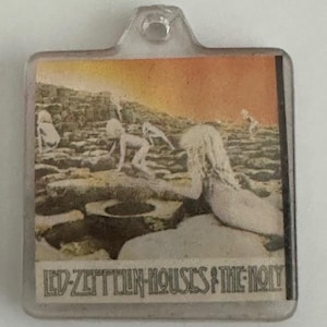 Led Zeppelin Houses of the Holy Keychain 1970s