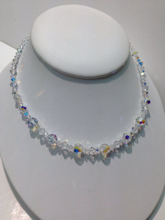 Genuine Swarovski Crystal Necklace Handmade, Swarovski Crystals, Swarovski  Necklace, Swarovski Crystal Necklace