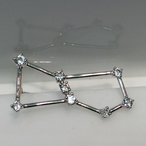 Constellation Earrings in Silver image 2