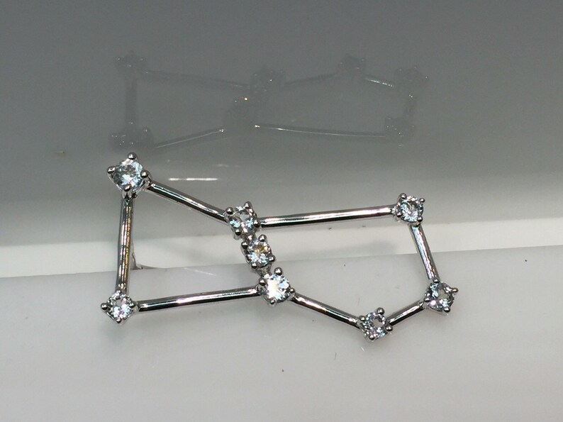 Constellation Earrings in Silver image 2