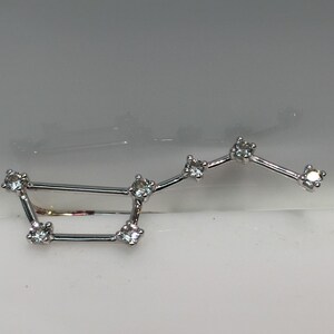 Constellation Earrings in Silver image 3