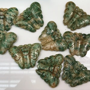 Hand Carved Jade Butterfly, Butterfly, Mariposa, Papilionem, Papilionoidea, Lepidoptera, Rhopalocera, Jade