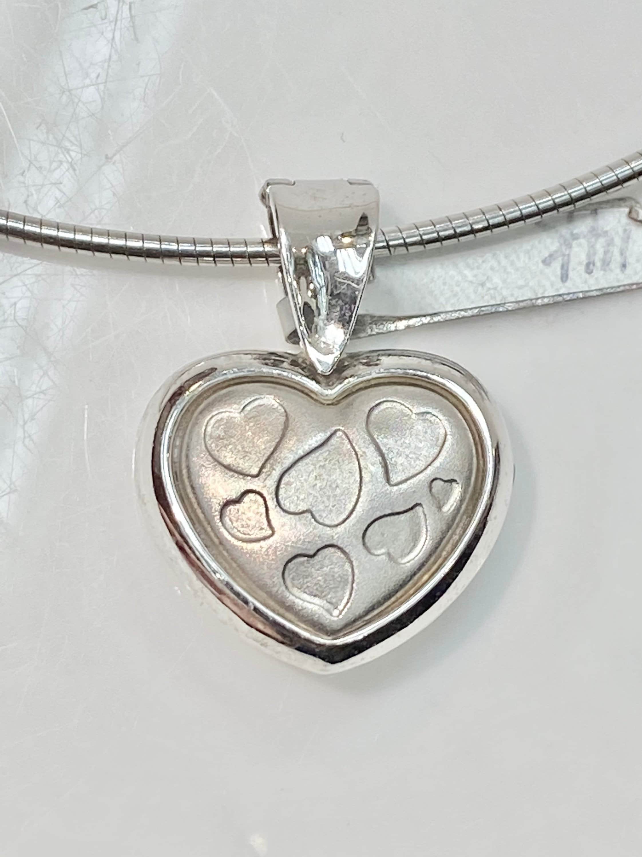 Puffy Heart in 14K Gold Heart Pendant Puffy Heart Pendant Etsy