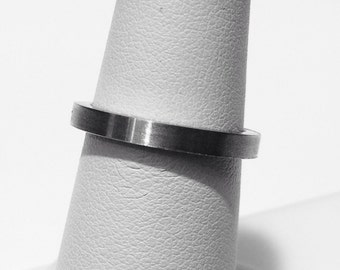 Handmade Vintage Wedding Band in 14K White Gold, White Gold Band, 14K White Gold Band, White Gold Ring, 14K White Gold Ring