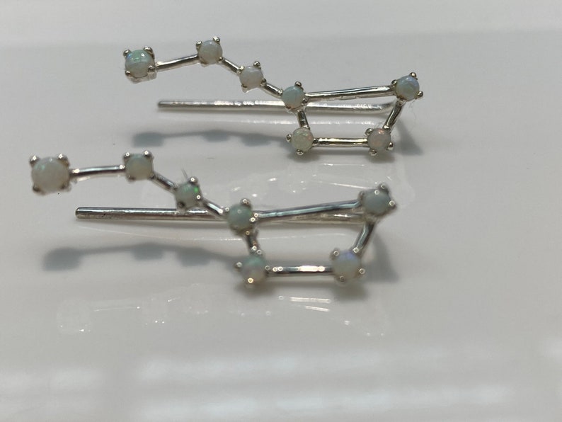 Constellation Earrings in Silver image 8