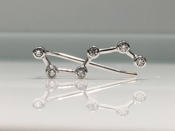 Big Dipper, Ursa Major, Constellation Earring, Celestial Jewelry