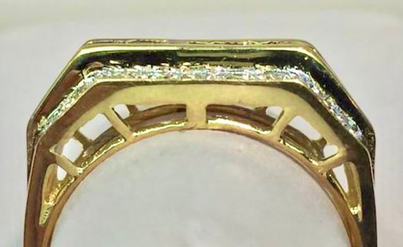 Ruby and Diamond Ring in 14K Gold, 14K Ruby and D… - image 4