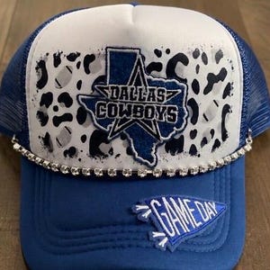 Blue Trucker Hat Dallas Cowboys