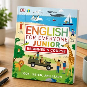 Englisch-Lernheft für Kinder (PDF) | Englischkurs für Anfänger | Wortschatz-, Lese- und Sprechübungen