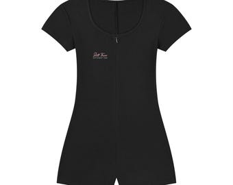 Stdt Women's Dual-Function Cape Tie-Waist Romper