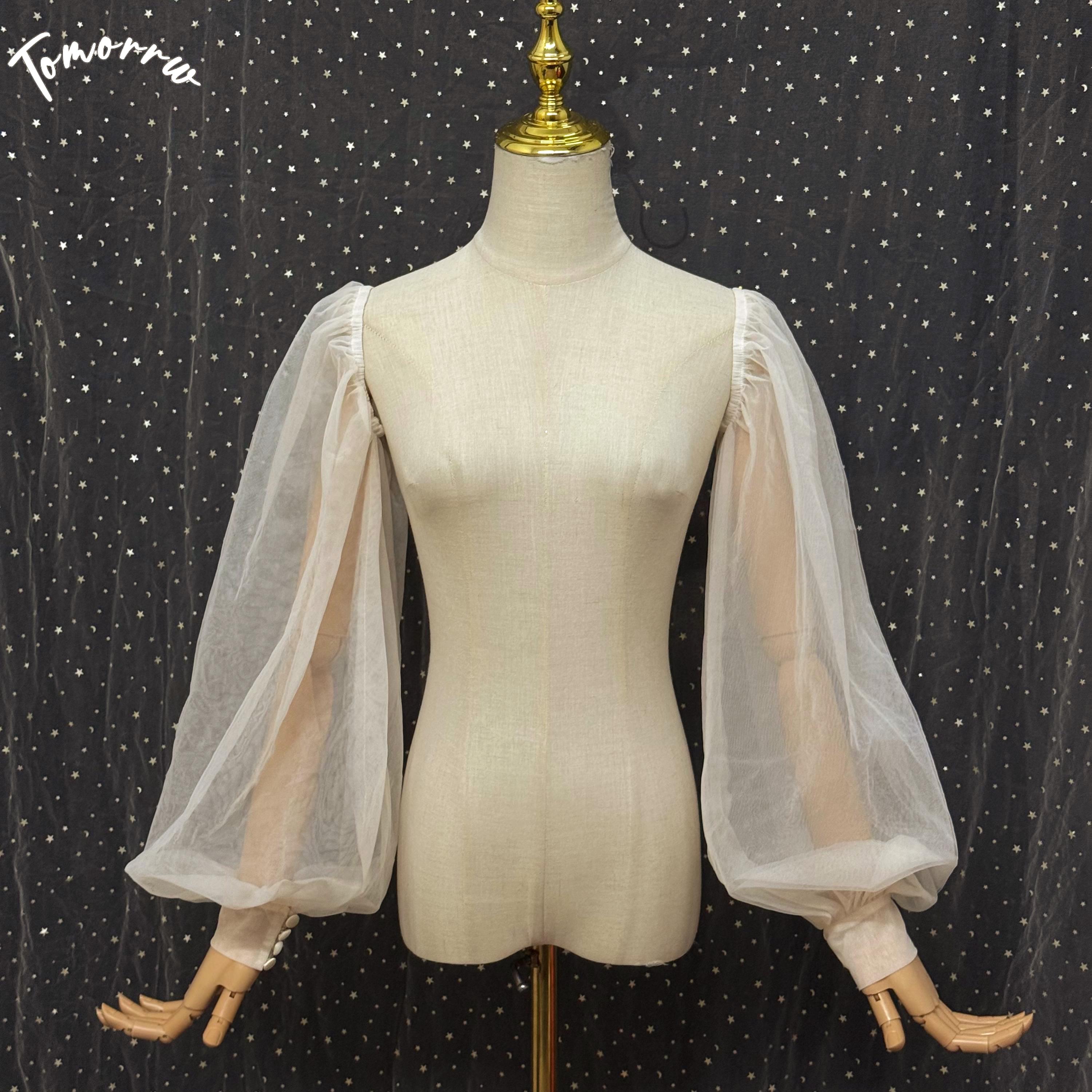 Tulle Balloon Sleeves - Etsy