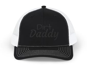 Dirt Daddy Snapback Trucker Cap | Embroidered Off-Road Dad Hat
