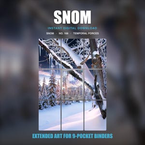 Snom Extended Art Binder Insert | Scarlet & Violet Temporal Forces Card 168 | Pokemon TCG Digital Download