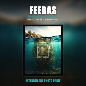 Lámina artística extendida de Feebas / Carta Surging Sparks 198 / Descarga digital de Pokémon TCG