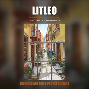 Litleo Extended Art Binder Insert | Mega Evolution Card 139 | Pokemon TCG Digital Download