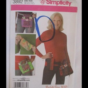 Simplicity 3892 Utility Bags Sewing Pattern UNCUT