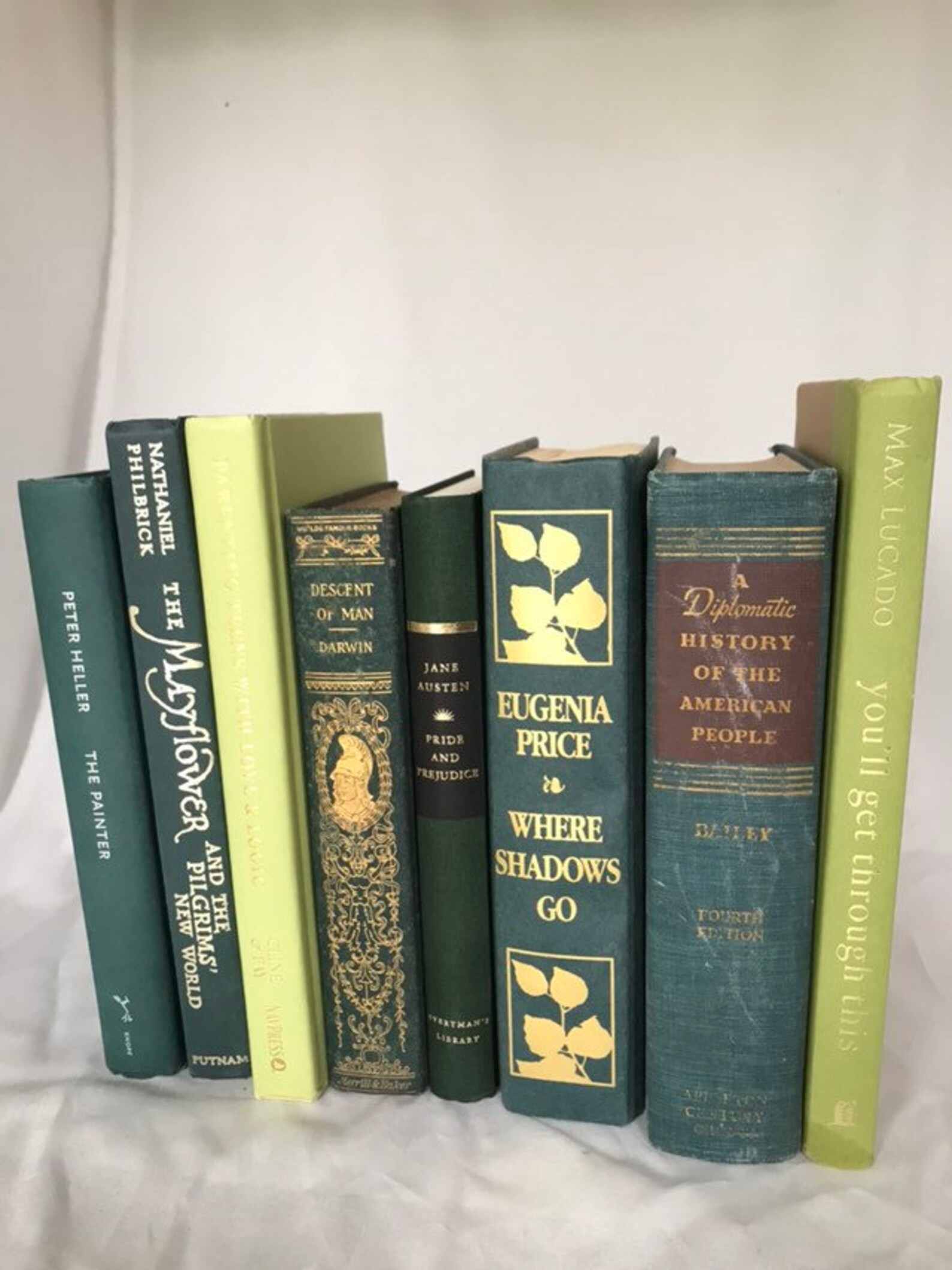 Greens Books by the Foot Etsy