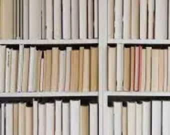 Backward Displayed Books For Decorating And Shelf Filling Sold By The Foot