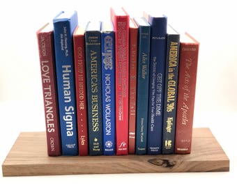 Beautiful Blues and Red Books For Decorating And Shelf Filling Sold By The Foot