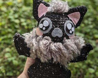 Peluche de murciélago amigurumi tejido a crochet