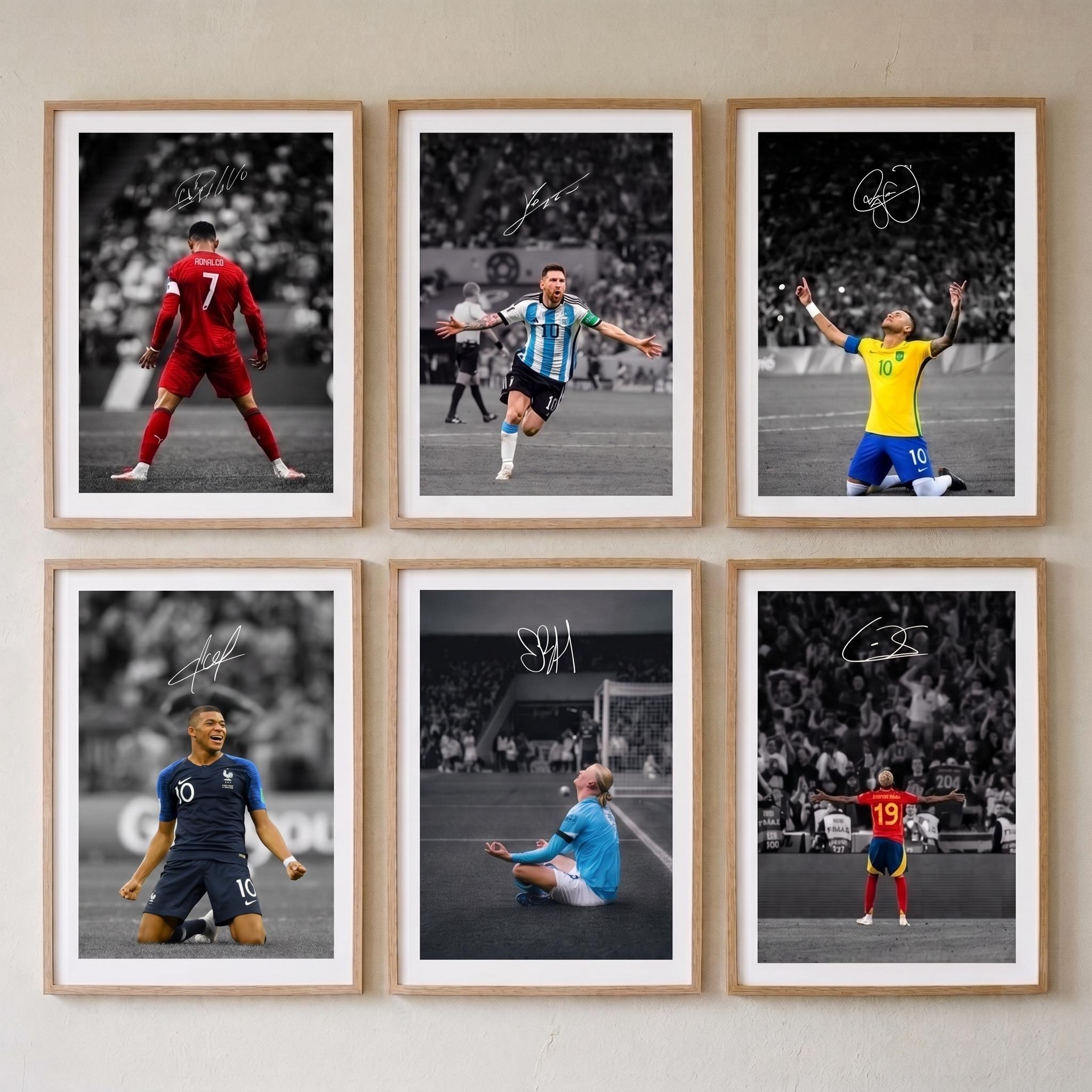 サッカーレジェンドアート - Etsy 日本