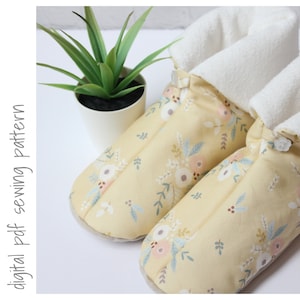 Damespantoffelpatroon jeugd - pantoffel - comfortabele cozies - maten 1 t/m 13