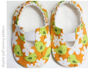 Baby Shoe Pattern - Simply Sweet - Sizes 1 to 5