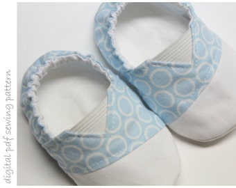 Baby Shoe Pattern - Cool Dude - Sizes 1 to 5