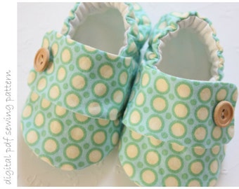 Baby Shoe Pattern - Sneakers - Sizes 1 to 5