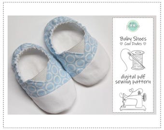 Baby Shoe Sewing Pattern | Lined Soft Slipper Tutorial (PDF Pattern)